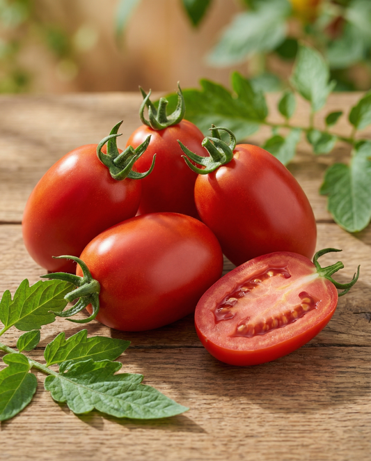 Tomaat Roma Vf (Solanum lycopersicum) – eenjarige groentezaden van SeedsChoice