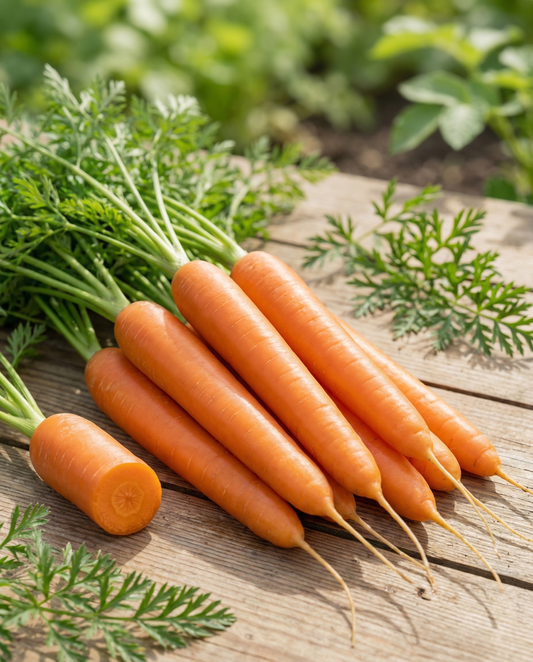Wortel Amsterdam 2 (Daucus carota) – eenjarige groentezaden van SeedsChoice