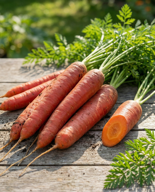 Winterwortel Autumn King 2 Storage (Daucus carota) – eenjarige groentezaden van SeedsChoice