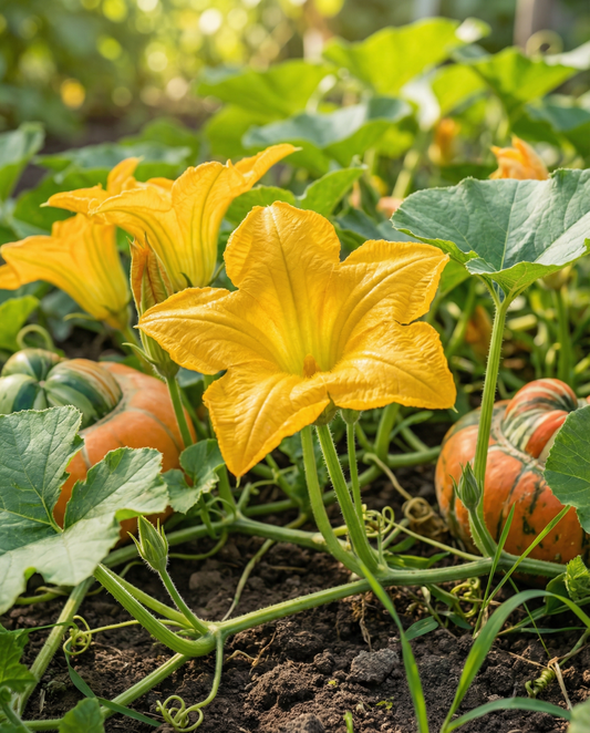 Sierkalebas Turkish Turban (Cucurbita maxima) – eenjarige zaden van SeedsChoice