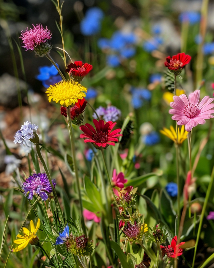 Weidebloemen Mix 50g inheems wildbloemenmengsel zaden – eenjarige bloem