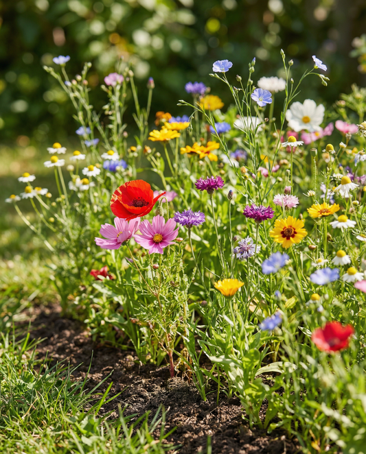 Weidebloemen Mix 50g inheems wildbloemenmengsel – eenjarige bloemenzaden van SeedsChoice