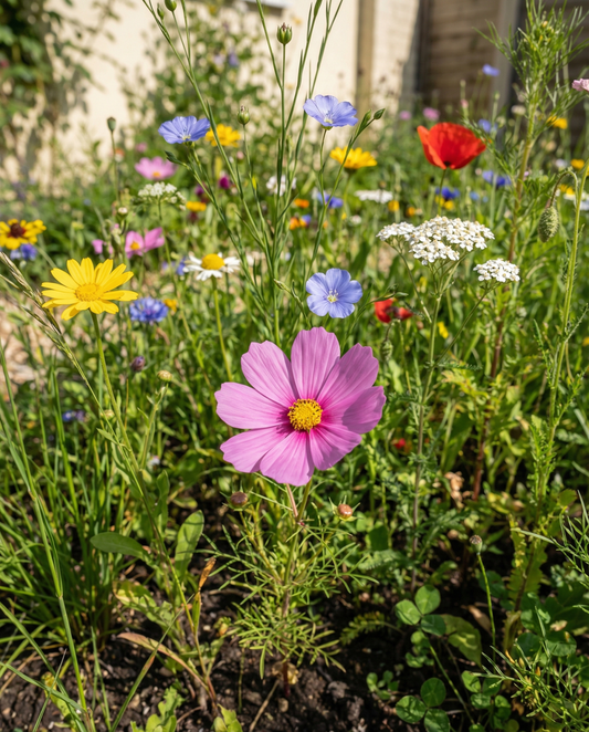 Weidebloemen Mix inheemse wilde bloemen 250 g – bloemenzaden van SeedsChoice
