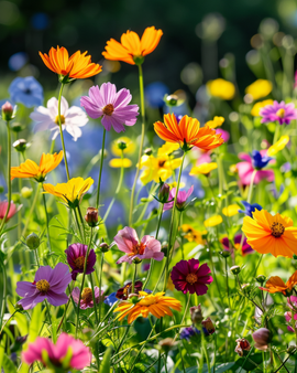 Vlindermengsel zaden eenjarige bloemenmix 250g