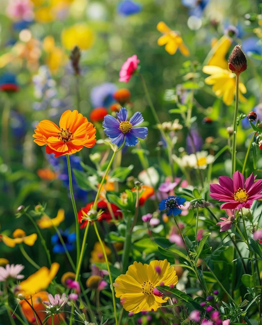 Voor Lieveheersbeestjes Mix 250g Weidenmengsel 20 Soorten – eenjarige bloemenzaden van SeedsChoice