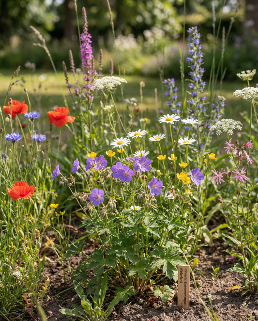 Inheemse Mix 250g Nederlandse inheemse planten – eenjarige bloemenzaden van SeedsChoice