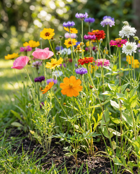 Snijbloemenmengsel 250g 60 tot 80 cm – eenjarige bloemenzaden van SeedsChoice