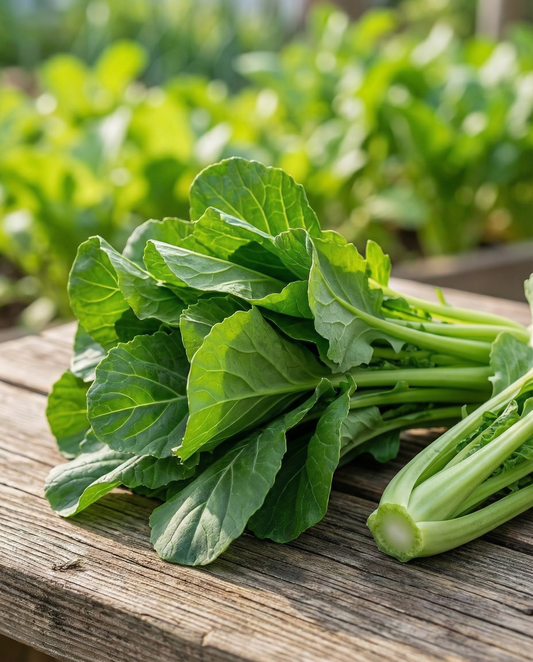 Meiraap Early Spring bladeren (Brassica rapa) – groentezaden van SeedsChoice