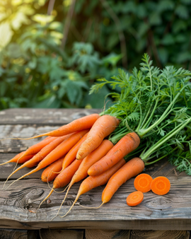 Nantes wortelzaden Daucus Carota zomerras 25g verpakking