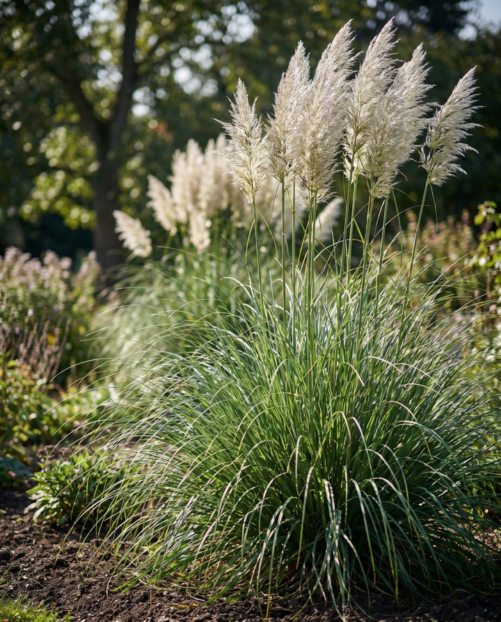 Pampagras zaden (Cortaderia selloana) – meerjarig gras