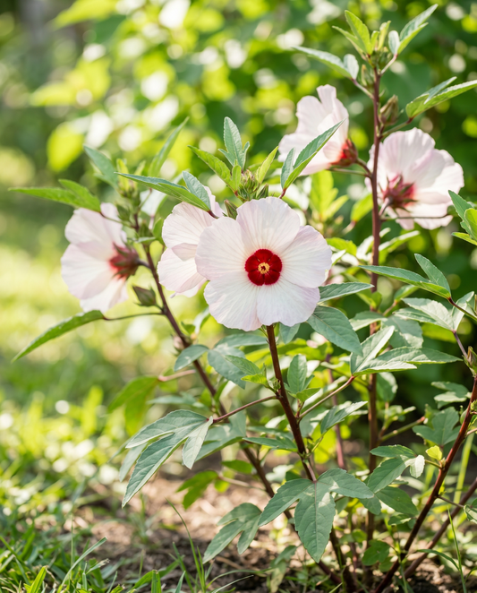 Roselle (Hibiscus sabdariffa) – eenjarige bloemenzaden van SeedsChoice
