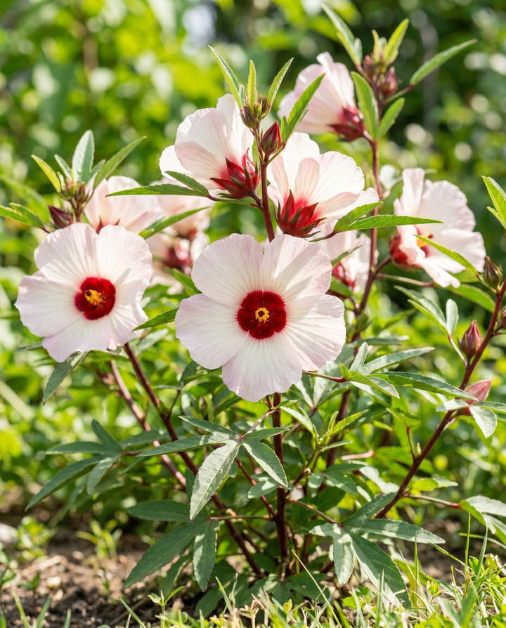Roselle zaden (Hibiscus sabdariffa) – eenjarige bloem
