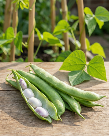 Runner Bean Large Seeded 100g (Phaseolus coccineus) – eenjarige groentezaden van SeedsChoice