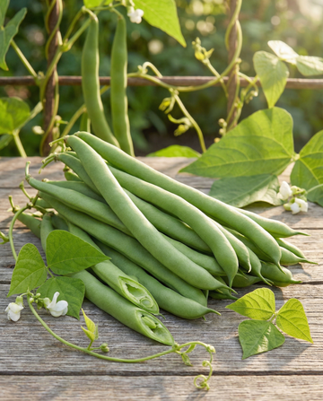 Pronkbonen Neckarkönigin 100g (Phaseolus vulgaris) – eenjarige groentezaden van SeedsChoice