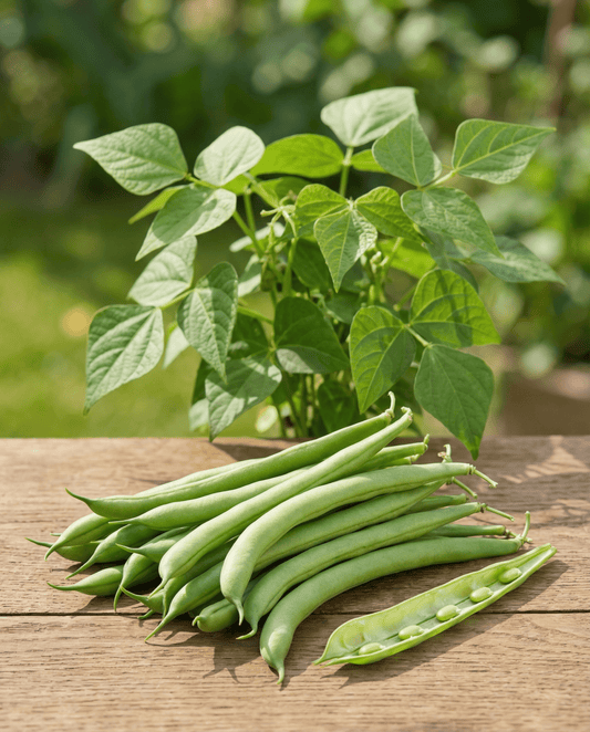 Struikboon Modesto 100g verpakking (Phaseolus vulgaris) – eenjarige groentezaden van SeedsChoice