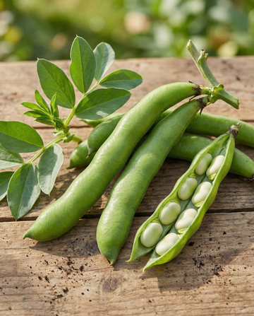 Tuinboon Meteor 100g (Vicia faba) – eenjarige groentezaden van SeedsChoice