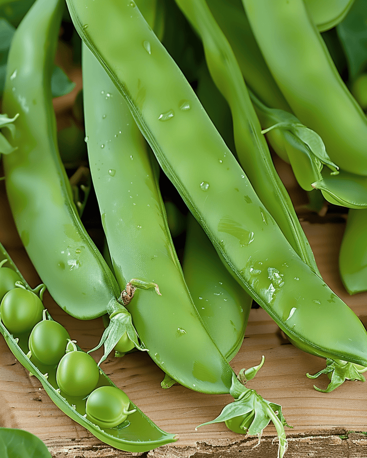 Erwten Kermesse zaden (Pisum sativum) – eenjarige groente