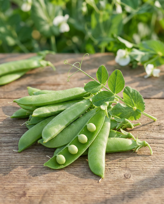 Suikererwten De Grace 100g (Pisum sativum) – eenjarige groentezaden van SeedsChoice