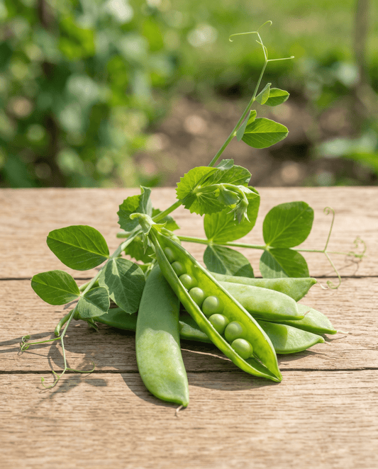 Suikererwt Record (Pisum sativum) – eenjarige groentezaden van SeedsChoice