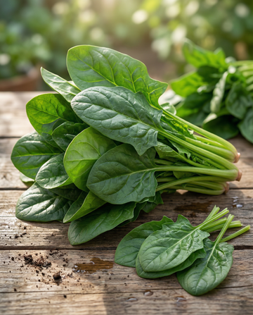 Spinazie Bazaroet (Spinacia oleracea) – eenjarige groentezaden van SeedsChoice