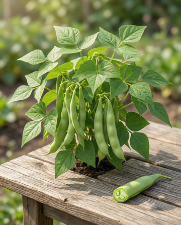 Dwergboon Record Groene Peulen (Phaseolus vulgaris) – eenjarige groentezaden van SeedsChoice