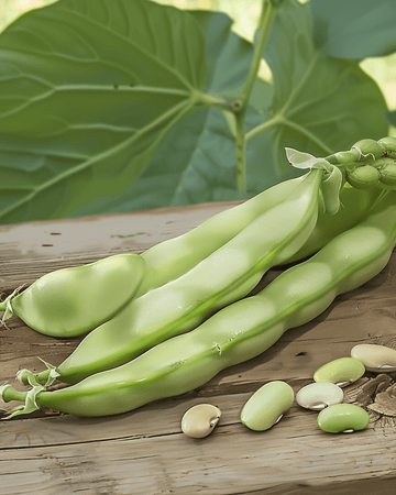 Tuinboon Meteor 250g zaden (Vicia faba) – eenjarige groentesoort