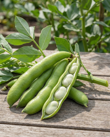Tuinboon Meteor 250g (Vicia faba) – eenjarige groentezaden van SeedsChoice