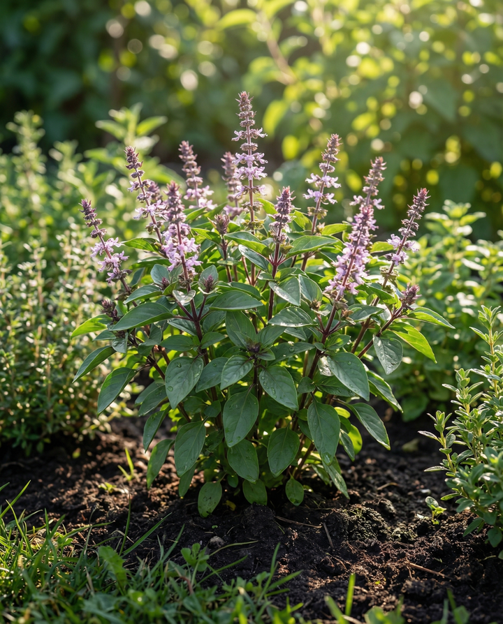 Kaneelbasilicum zaden (Ocimum basilicum) – biologisch eenjarig kruid