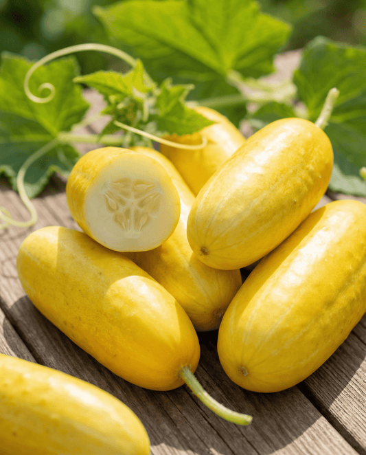 Komkommer Gele Tros (Cucumis sativus) – biologische eenjarige groentezaden van SeedsChoice