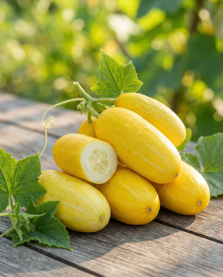 Komkommer Gele Tros zaden (Cucumis sativus) – biologische eenjarige groente