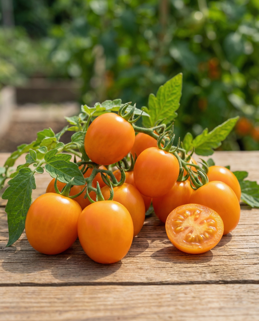 Snacktomaatje Ormato (Solanum lycopersicum) – biologische eenjarige groentezaden van SeedsChoice
