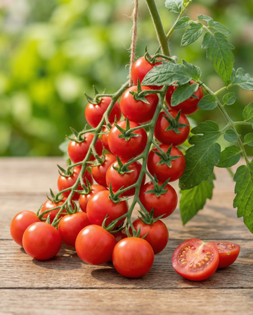 Cherrytomaatzaden Gardener's Delight (Solanum lycopersicum) – biologische eenjarige groentesoort