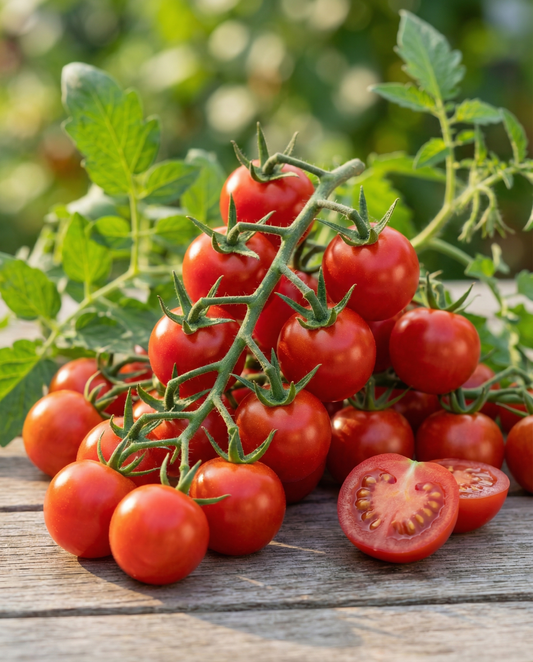 Cherrytomaatzaden Gardener's Delight (Solanum lycopersicum) – biologische eenjarige groentezaden van SeedsChoice