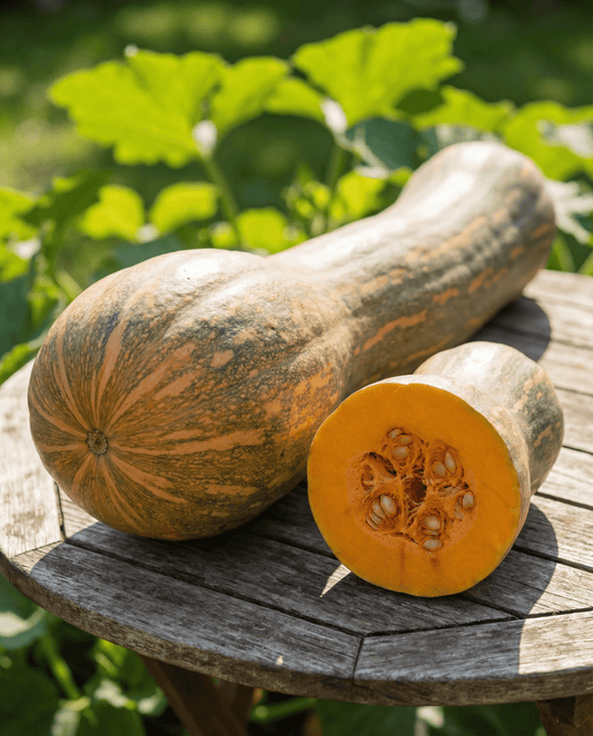 Pompoen Lunga Di Napoli (Cucurbita moschata) – eenjarige groentezaden van SeedsChoice