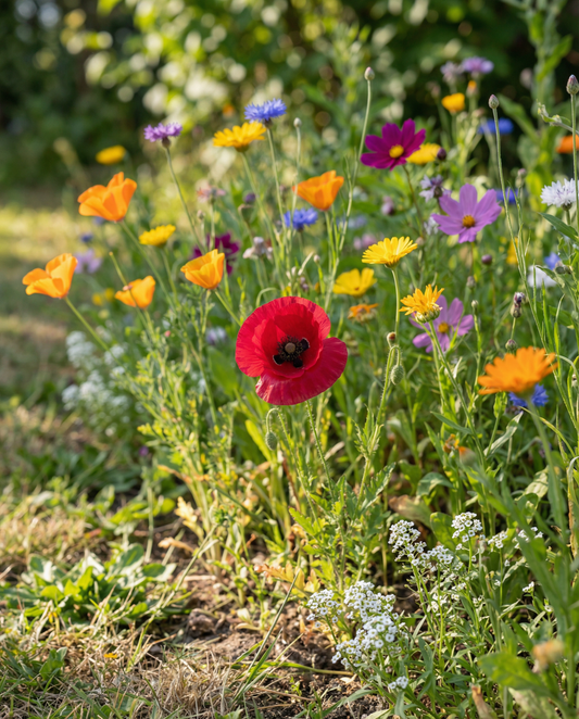 Friendly Mix 25 M2 Coverage 20 Varieties – eenjarige bloemenzaden van SeedsChoice