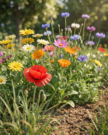 Friendly Summerflowers Mix 15m2 Pack zaden – eenjarige bloem