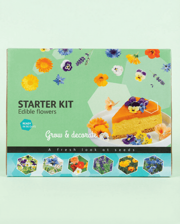 Eetbaar starterspakket zaden (Borago officinalis) – kweekset