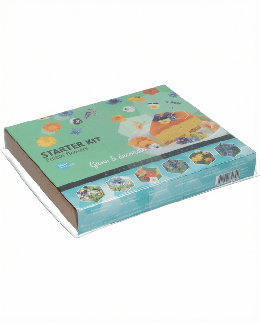 Edible Starter Set (Borago officinalis) – kweekset zaden van SeedsChoice
