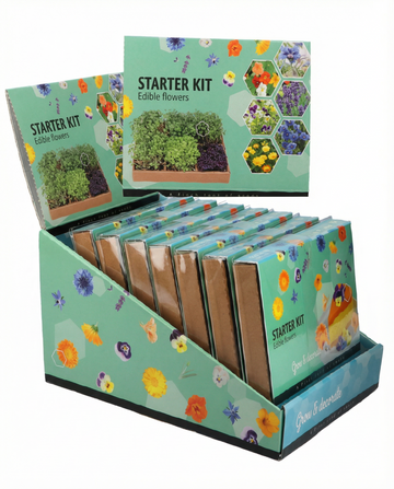 Borago officinalis – Edible Starter Set gekweekt uit zaad