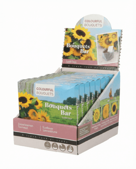 Zonnebloem zaden Helianthus Annuus eenjarig 75 Cm boeketmix