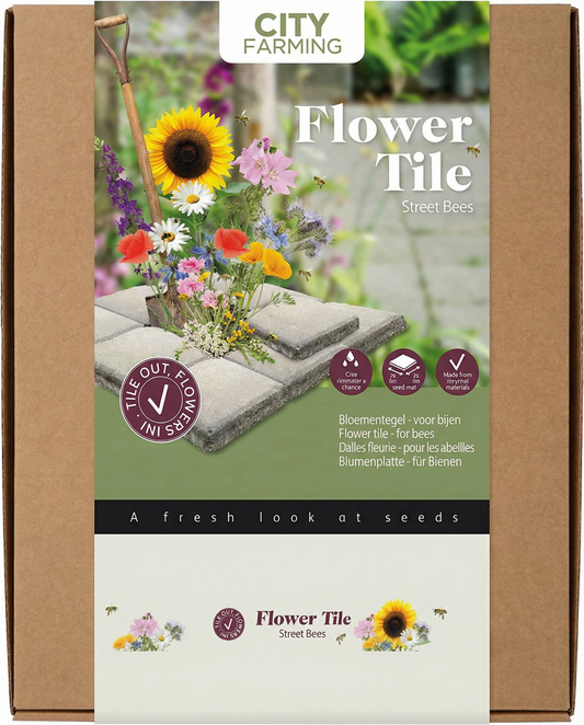 Tile For Bees Mix 30x30cm – eenjarige bloemenzaden van SeedsChoice