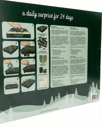 Adventkalender Gemengd 24 Rassen zaden – kweekpakket van SeedsChoice