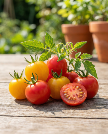 Zoete Kerstomaat Mini Greenhouse zaden (Solanum lycopersicum) – kweekset
