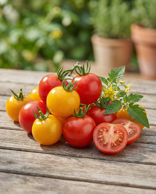 Zoete Kerstomaat Mini Greenhouse (Solanum lycopersicum) – kweekset zaden van SeedsChoice