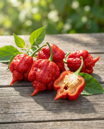 Carolina Reaper Peper (Capsicum chinense) – groentezaden van SeedsChoice