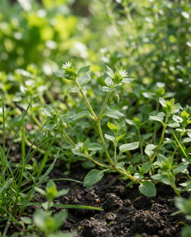 Vogelmuur zaden Stellaria Media eenjarig kruid