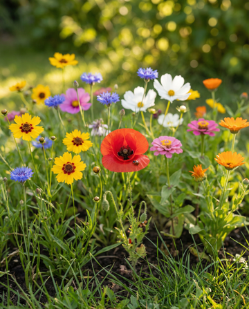 Voor Lieveheersbeestjes Mix 15m2 Dekking – eenjarige bloemenzaden van SeedsChoice