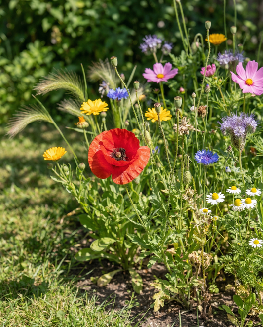 Voor Vogels Mix 15m2 Dekking – eenjarige bloemenzaden van SeedsChoice