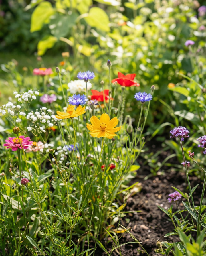 Roadside Mix 15m² Coverage zaden – eenjarige bloem