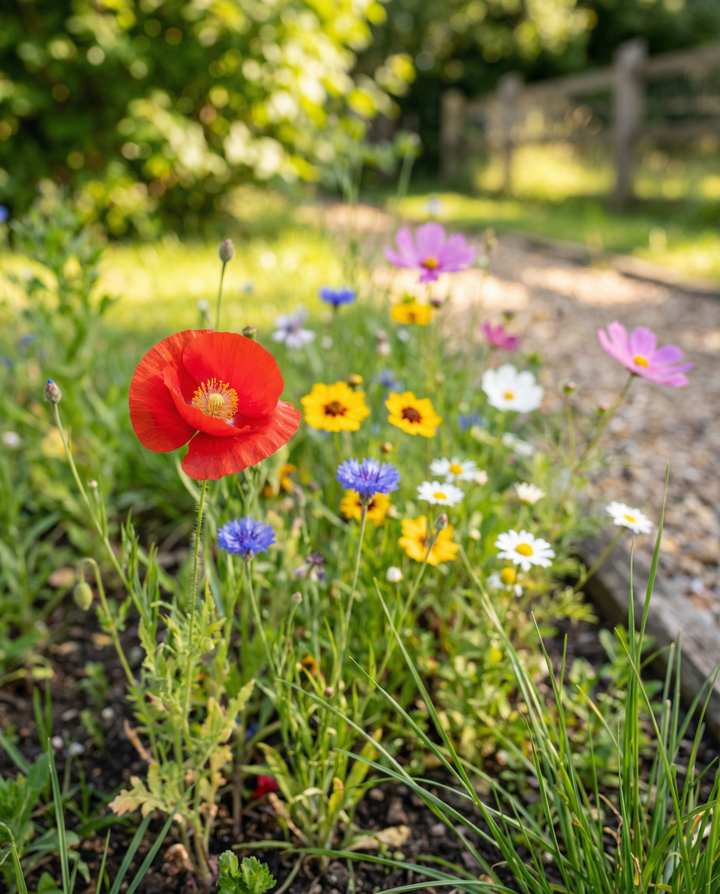 Roadside Wildflower Mix 25m2 Coverage zaden – eenjarige bloem